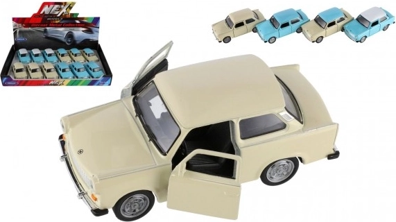 Welly retro model car Trabant 601 10 cm - 1 piece