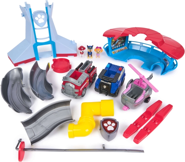 Heroes and vehicles included in the set