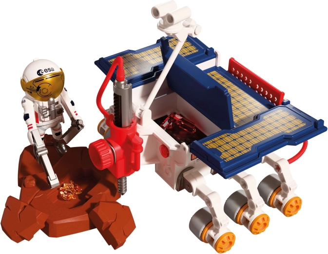 ESA astronaut figure and rich accessories
