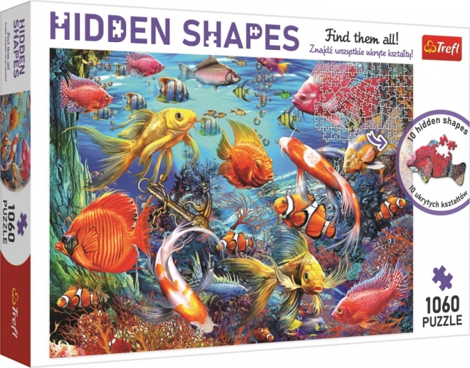 Puzzle Hidden Shapes: Underwater Life