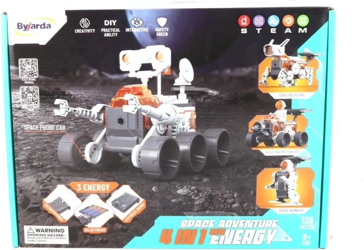 4-in-1 Space Educational Set for Saltwater, Solar and Electric Power