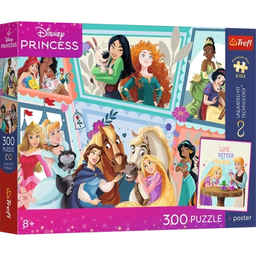300 tükki Disney printsesside motiiviga
