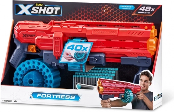 X-Shot Excel Fortress laskur 48 noolega