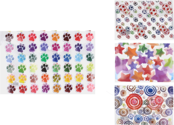 Snap-button folder 23.5 × 33.5 cm – mixed designs