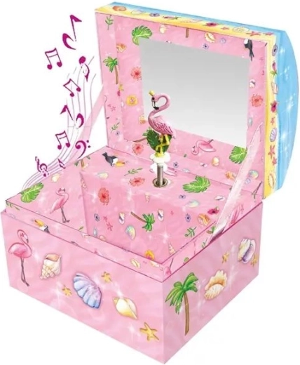 Tantsiv flamingo ja peegel