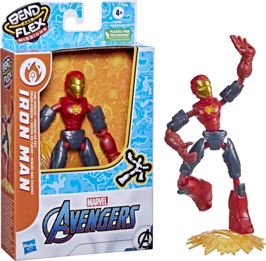 Avengers Bend and Flex painduv aktsioonifiguur 15 cm