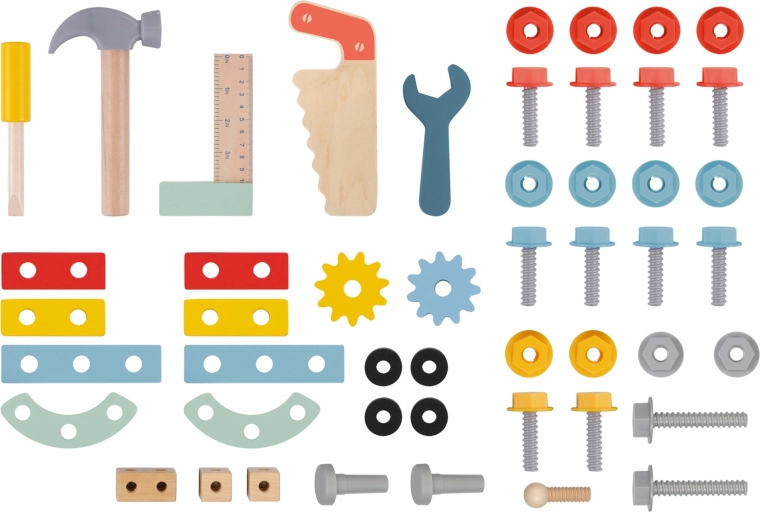 46 pieces for little handymen