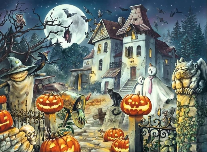Ravensburgeri pusle Halloween kodu 300 tükki