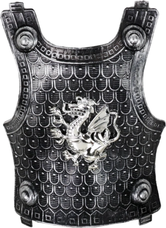 Kiiver ja vest rüütlistiilis