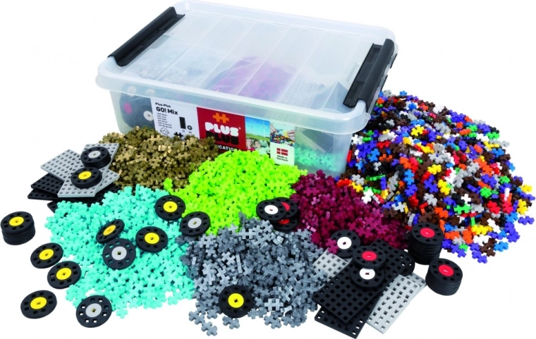 Plus-Plus Box Go! construction set 2600 pieces