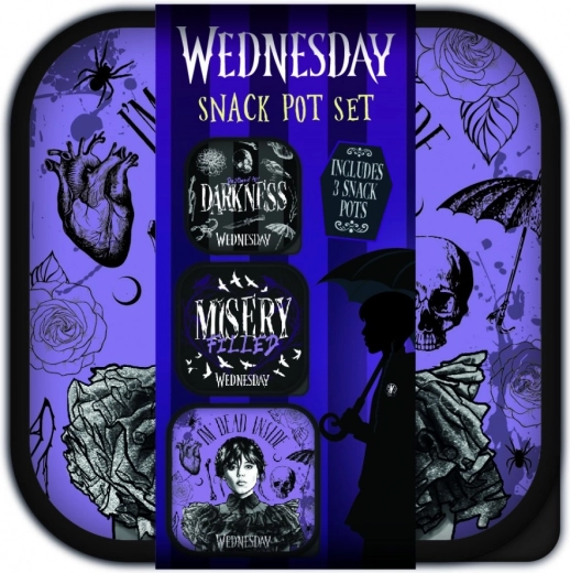 Wednesday plastkarpide komplekt – 3 tk