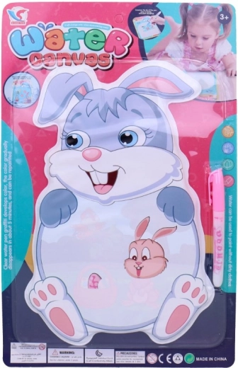 Veega värvimine jänku motiiviga
