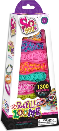 Tasia replacement rubber band set 1300 pcs