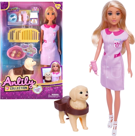 Veterinarian Doll with Puppy
