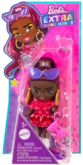 Barbie Extra Mini Minis nukk – Punane