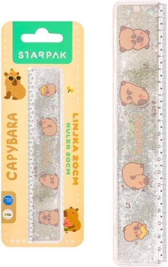Capybara ruler 20 cm