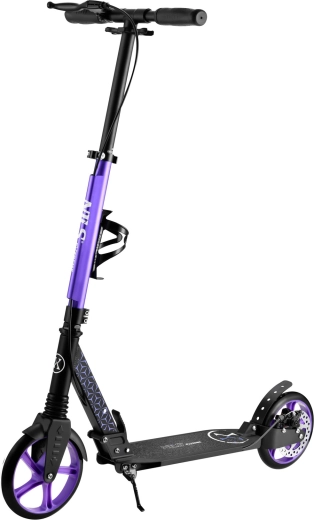 NILS Extreme HM124T scooter with disc brake – purple