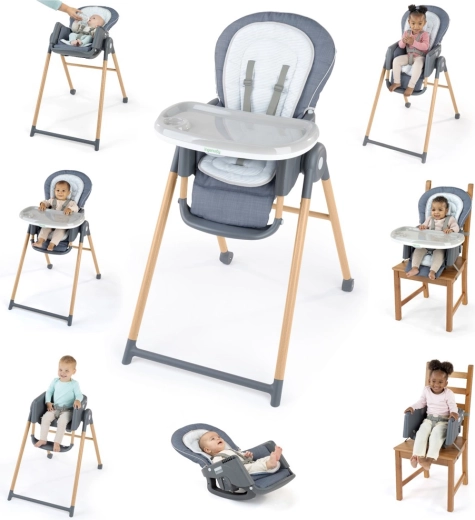 Multifunktsionaalne söögitool 7in1 Ingenuity Proper Positioner Chambray