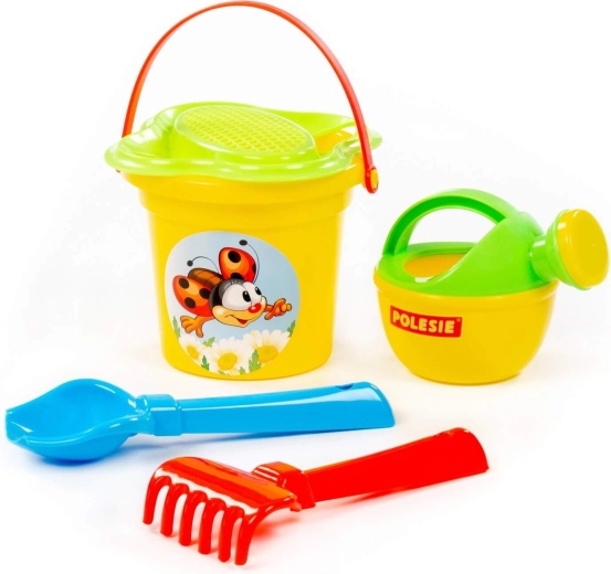 Sand play set with a small bucket and watering can - 1 piece