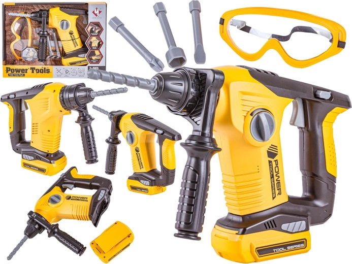 Children’s tool set – hammer drill with accessories