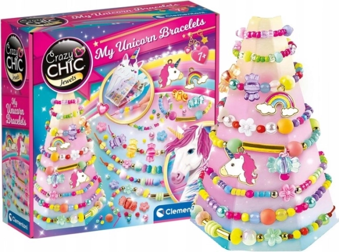 CLEMENTONI Crazy Chic jewelry: unicorn bracelets