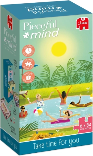 Puzzle JUMBO Pieceful Mind 6×54 tükki