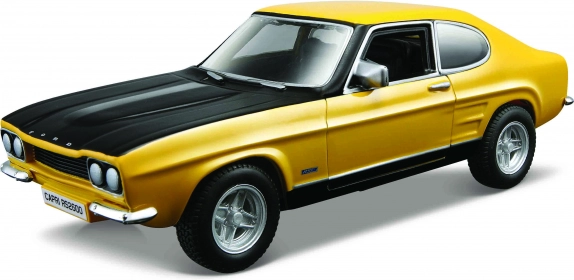 Bburago Ford Capri RS2600 kollane mudel 1:32