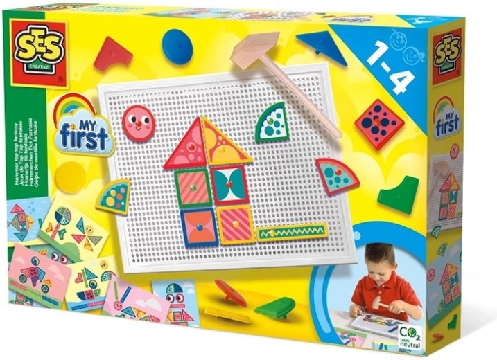SES Creative My First stuku puku – naelutatav mosaiik