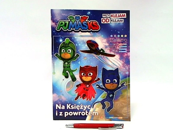 Tegevusraamat Kleebi ja eemalda – PJ Masks (Pidzamersid)