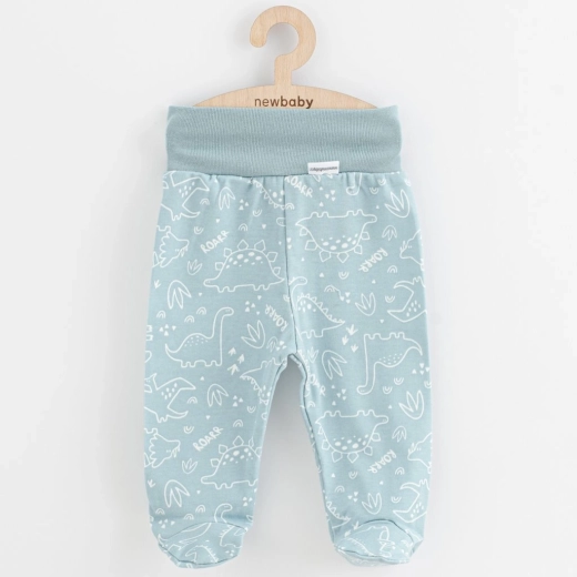 Baby footed pants New Baby Classic II dino mint