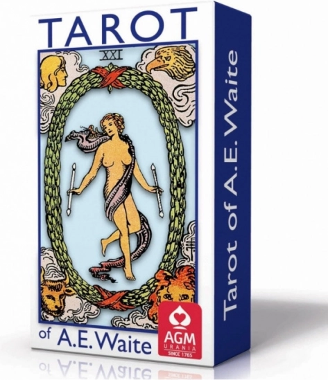 Taro kaardid A.E. Waite Pocket Tarot Blue