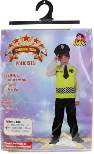 Laste karnevalikostüüm politseinik 120–130 cm