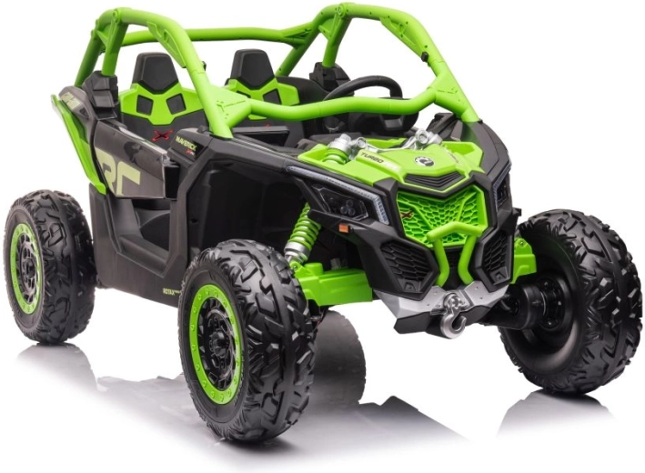 Laste akutoitel buggy Can-Am RS 4x4, roheline