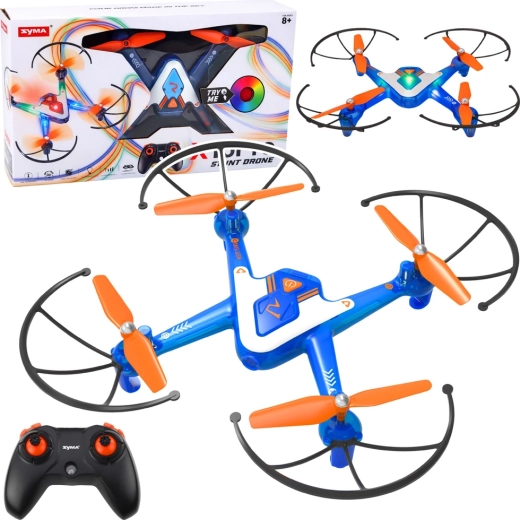 Akrobaatiline droon X15 Pro optilise positsioneerimise ja LED-valgustusega