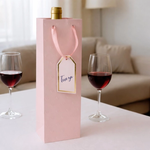 For 1 bottle of wine or sparkling wine