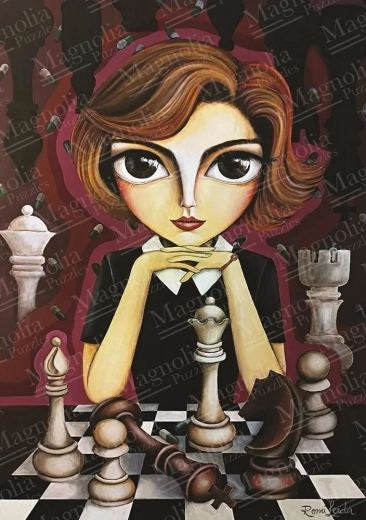 Pusle The Queen's Gambit 1000 tükki MAGNOLIA