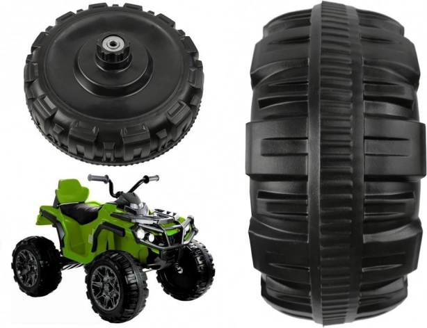 Tagumine EVA-ratas Quadile koos adapteriga