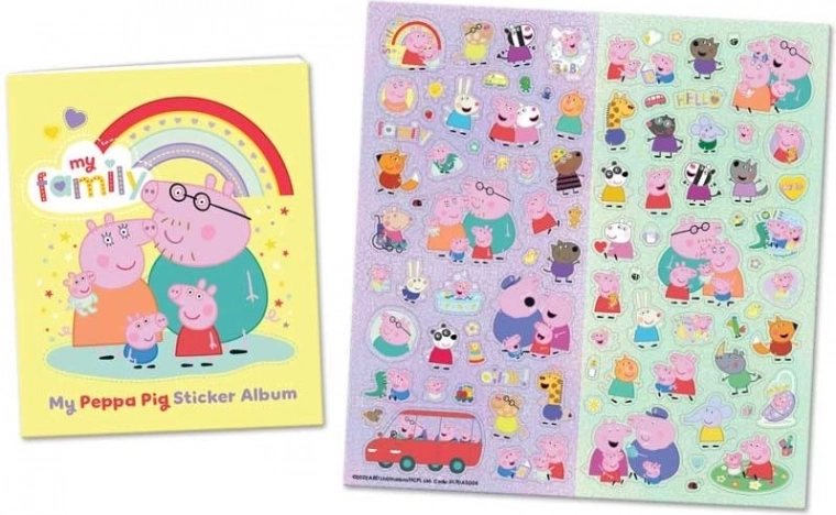 Kleepsualbum PÕRSAS PEPPA (HASBRO)