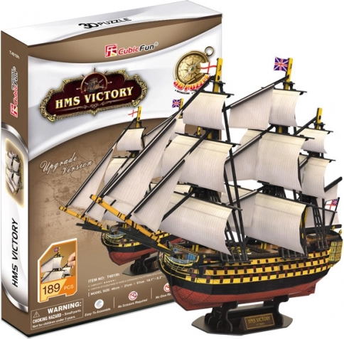 CubicFun 3D pusle Purjelaev HMS Victory