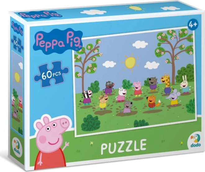 Puzzle PEPPA PIG – Fun in the Sunshine, 60 pieces