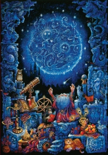 Helendav pusle „Astroloogia” 1000 tükki
