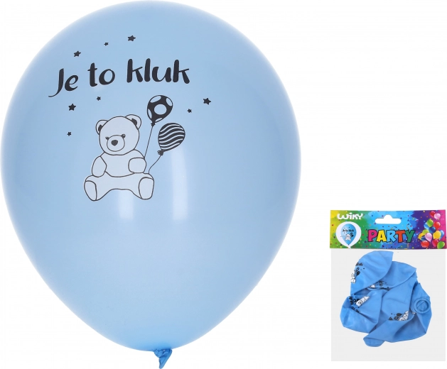 Inflatable balloons 30 cm – It’s a boy (set of 5 pcs)
