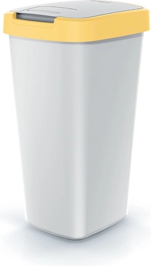 Trash Can 25 L with Flip Lid Compacta Q Flap