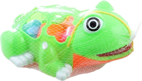 Shape Sorter Frog made of plastic