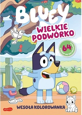 Bluey – suur tagaaed, lõbus värviraamat