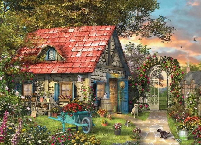 Puzzle "Vesnická kůlna" XL 500 tükki