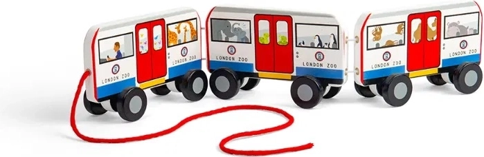 Bigjigs Toys Pull-Along Toy London Underground