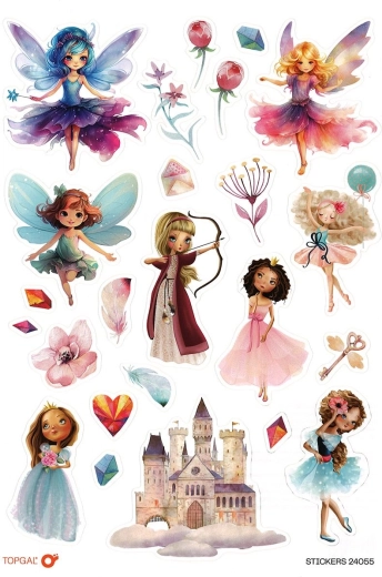 Topgal kleebised Fairytale STICKERS 24055