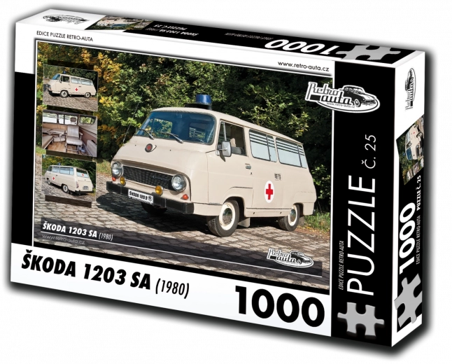 Retro-Autod pusle Škoda 1203 SA 1000 tükki