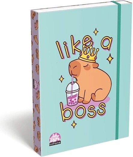 LizzyCard A5 vihikukaaned Capybara
